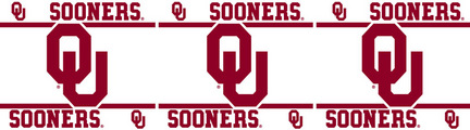 Oklahoma Sooners 5" x 15' Wall Border from Kentex