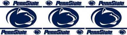Penn State Nittany Lions 5" x 15' Wall Border from Kentex