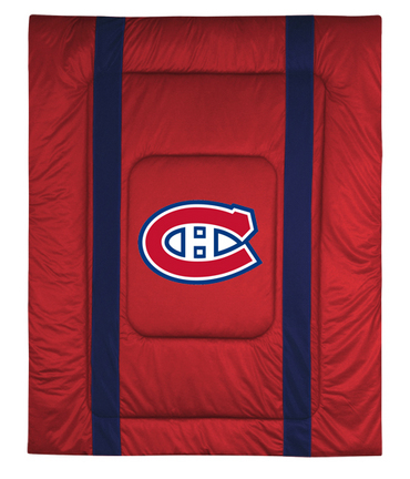 Montreal Canadiens Jersey Mesh Twin Comforter from "The Sidelines Collection" by Kentex