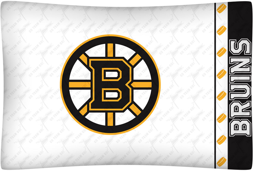 Boston Bruins Micro Fiber Standard Pillow Case from Kentex
