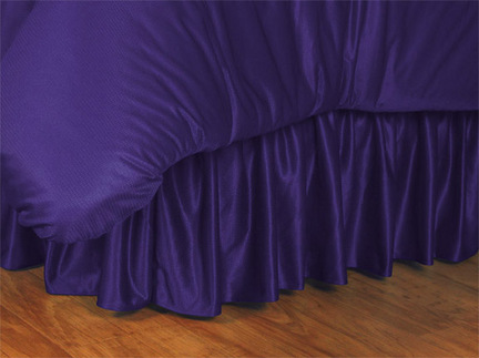 Los Angeles Lakers Coordinating Queen Bedskirt for "The Sidelines Collection" by Kentex