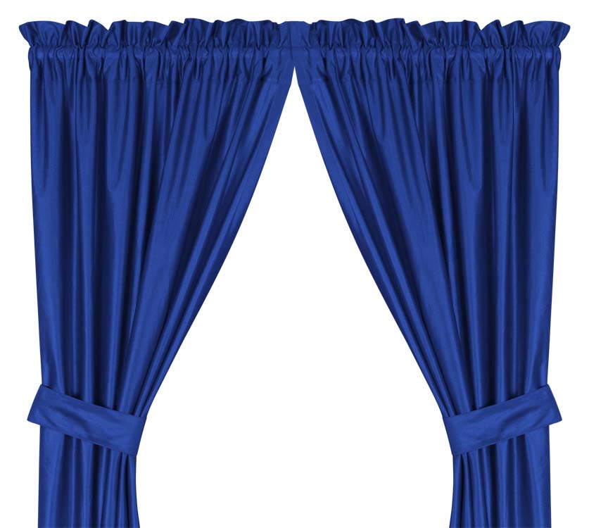 Tampa Bay Lightning 82"W x 84"L Coordinating Jersey Mesh Tie Back Drape by Kentex