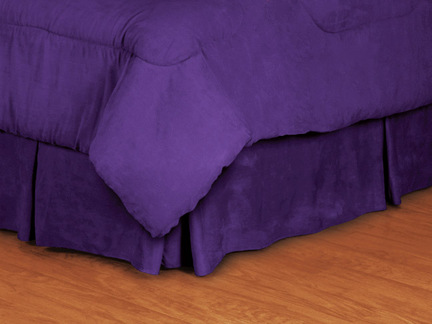 Louisiana State (LSU) Tigers Coordinating Full Bedskirt for "The MVP Collection" by Kentex