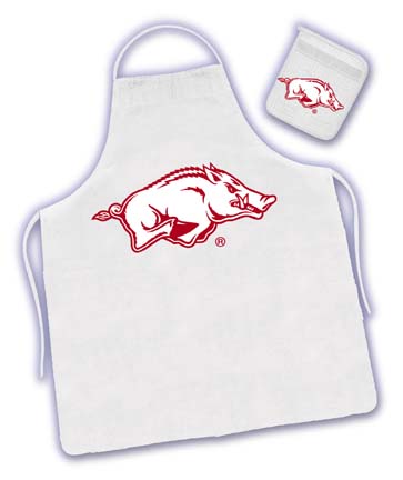 Arkansas Razorbacks Tailgater Apron / Mitt Set by Kentex