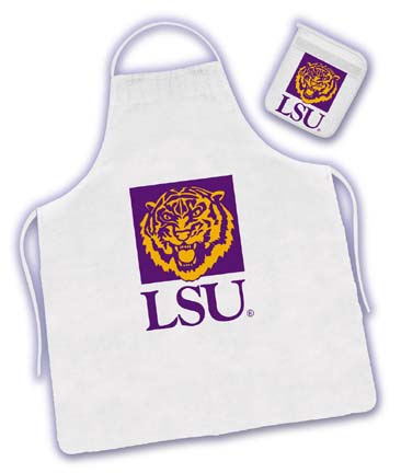 Louisiana State (LSU) Tigers Tailgater Apron / Mitt Set by Kentex