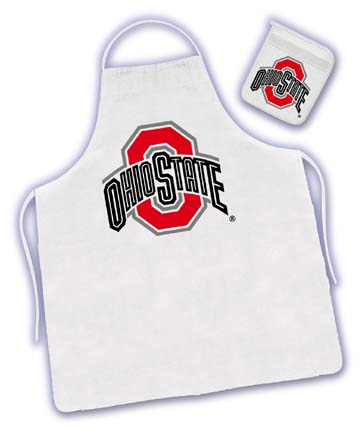 Ohio State Buckeyes Tailgater Apron / Mitt Set by Kentex