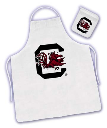 South Carolina Gamecocks Tailgater Apron / Mitt Set by Kentex