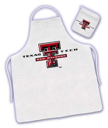 Texas Tech Red Raiders Tailgater Apron / Mitt Set by Kentex