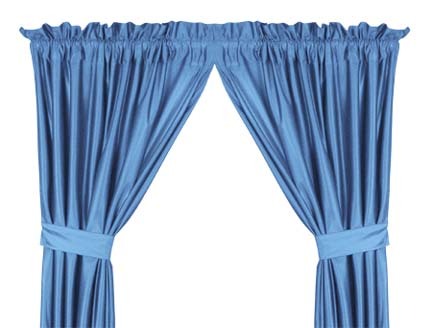 North Carolina Tar Heels 82"W x 84"L Coordinating Jersey Mesh Tie Back Drape for the Locker Room or Sidelines 