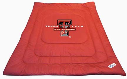 Texas Tech Red Raiders Jersey Mesh Full/Queen Comforter from "The Locker Room Collection" by Kentex