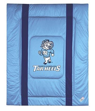 North Carolina Tar Heels Jersey Mesh Full / Queen Comforter from "The Sidelines Collection" by Kentex