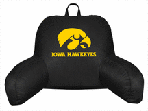 Iowa Hawkeyes Coordinating NCAA Bedrest Pillow from Kentex