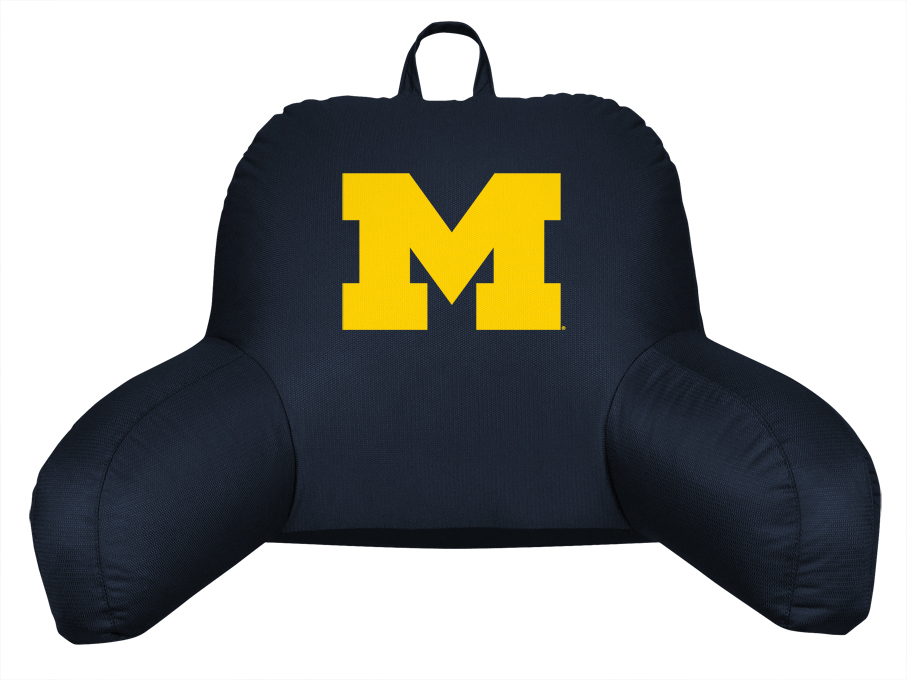 Michigan Wolverines Coordinating NCAA Bedrest Pillow from Kentex
