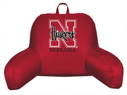 Nebraska Cornhuskers Coordinating NCAA Bedrest Pillow from Kentex