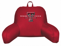 Texas Tech Red Raiders Coordinating NCAA Bedrest Pillow from Kentex