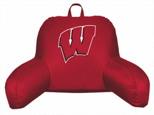 Wisconsin Badgers Coordinating NCAA Bedrest Pillow from Kentex