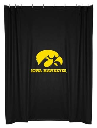 Iowa Hawkeyes Shower Curtain by Kentex