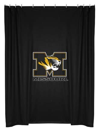 Missouri Tigers Shower Curtain by Kentex