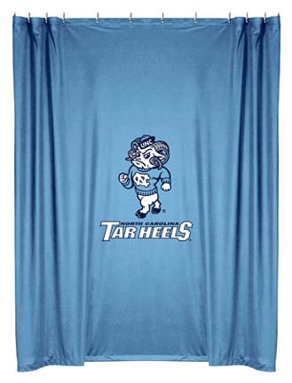 North Carolina Tar Heels Shower Curtain by Kentex