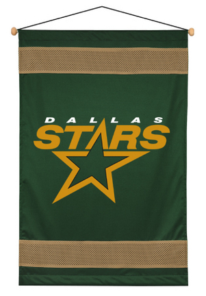 Dallas Stars 29.5" x 45" Coordinating NHL "Sidelines Collection" Wall Hanging from Kentex