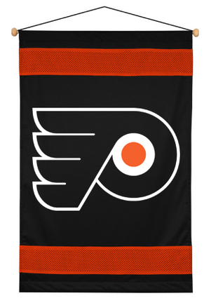 Philadelphia Flyers 29.5" x 45" Coordinating NHL "Sidelines Collection" Wall Hanging from Kentex