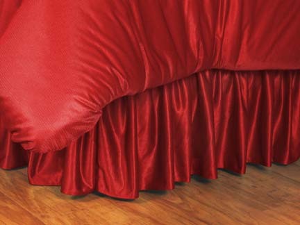 Arkansas Razorbacks Coordinating Twin Bedskirt for the Locker Room or Sidelines Collection by Kentex