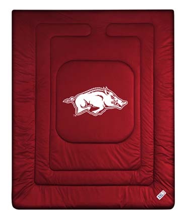 Arkansas Razorbacks Jersey Mesh Twin Comforter from "The Locker Room Collection" by Kentex