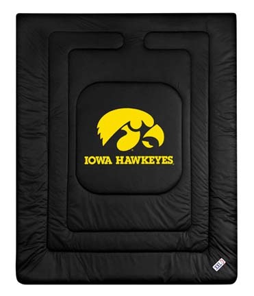 Iowa Hawkeyes Jersey Mesh Twin Comforter from "The Locker Room Collection" by Kentex