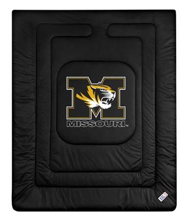 Missouri Tigers Jersey Mesh Full/Queen Comforter from "The Locker Room Collection" by Kentex
