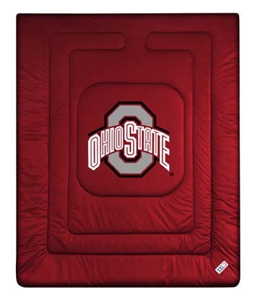 Ohio State Buckeyes Jersey Mesh Full/Queen Comforter from "The Locker Room Collection" by Kentex