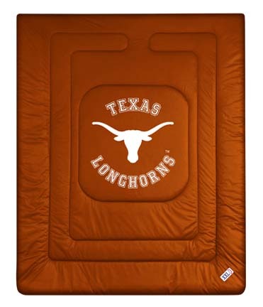 Texas Longhorns Jersey Mesh Full/Queen Comforter from "The Locker Room Collection" by Kentex