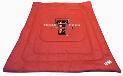 Texas Tech Red Raiders Jersey Mesh Twin Comforter from "The Locker Room Collection" by Kentex