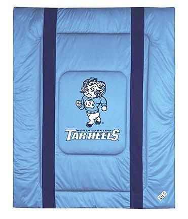 North Carolina Tar Heels Jersey Mesh Twin Comforter from "The Sidelines Collection" by Kentex