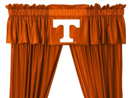 Tennessee Volunteers Coordinating Valance for the Locker Room or Sidelines Collection by Kentex