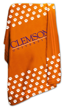 Clemson Tigers Classic Fleece 50" x 60" Throw Blanket