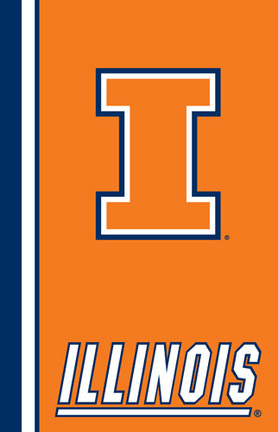 Illinois Fighting Illini 84" x 54" UltraSoft Blanket