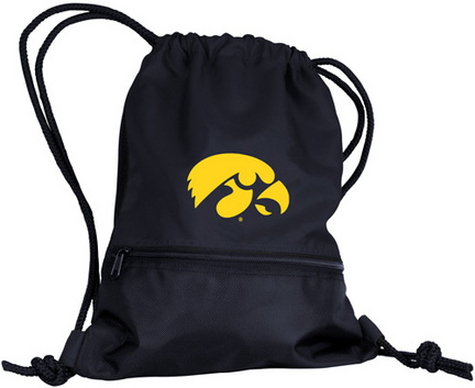 Iowa Hawkeyes 19.5" Drawstring Pack / Bag