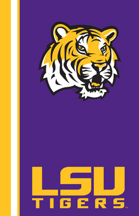 Louisiana State (LSU) Tigers 84" x 54" UltraSoft Blanket