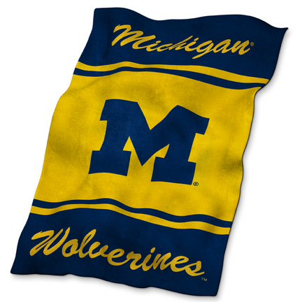 Michigan Wolverines 84" x 54" UltraSoft Blanket