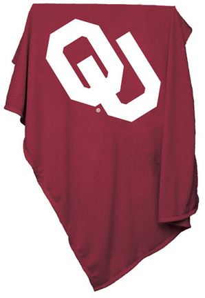 Oklahoma Sooners 84" x 54" Sweatshirt Blanket / Throw