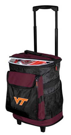 Virginia Tech Hokies Rolling Cooler