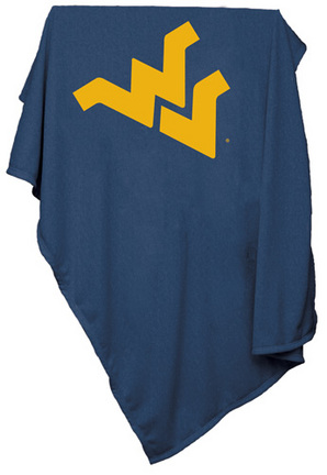 West Virginia Mountaineers 84" x 54" Sweatshirt Blanket / Throw