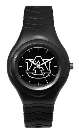Auburn Tigers Shadow Black Sports Watch with White Logo