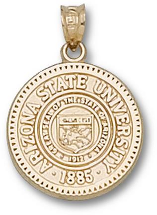 "Arizona State Sun Devils ""U Seal"" Lapel Pin - 10KT Gold Jewelry"