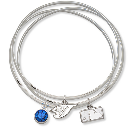 Toronto Blue Jays Batterman Triple Bangle Bracelet