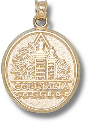"Columbia College Cougars 5/8"" Logo Lapel Pin - 10KT Gold Jewelry"