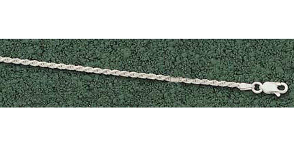 1.5MM Rope Chain 18" Necklace - Sterling Silver Jewelry