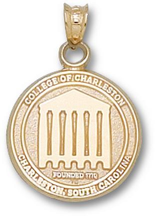 "Charleston Cougars ""Seal"" Lapel Pin - 10KT Gold Jewelry"
