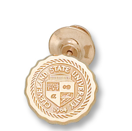 "Cleveland State Vikings ""Seal"" Lapel - 10KT Gold Jewelry"