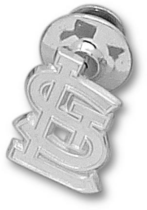 "St. Louis Cardinals 5/8"" ""STL"" Logo Lapel Pin - Sterling Silver Jewelry"